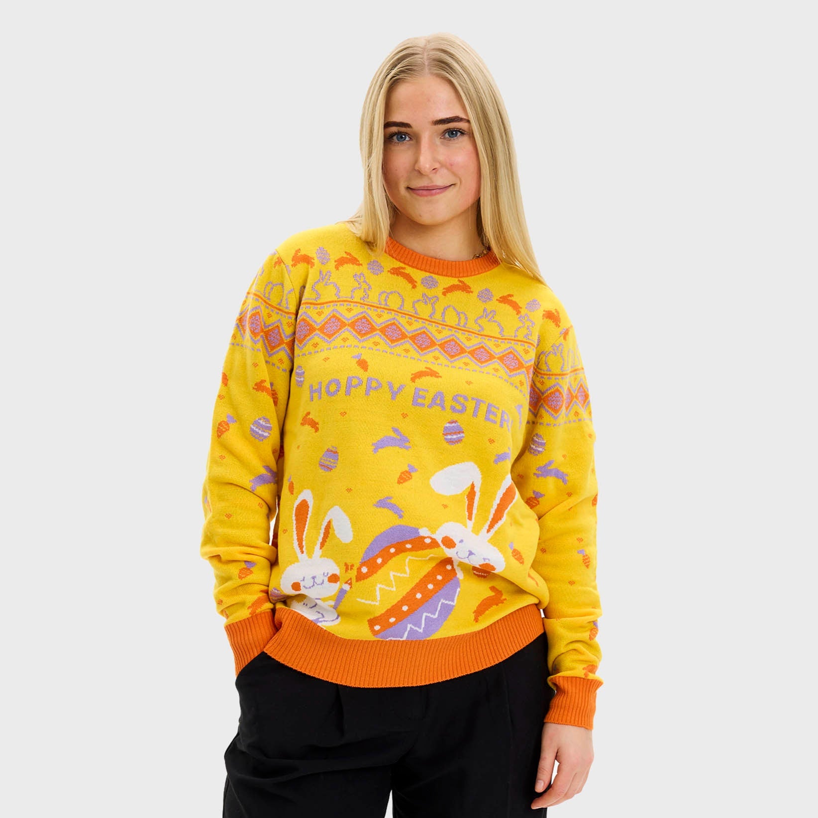 Eggcercise Påskesweateren - Dame